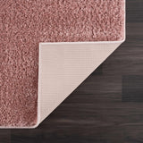 Judy Burgundy Washable Runner Rug - Clearance