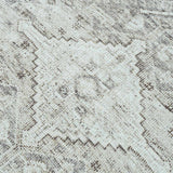 Barny Cream & Sage Washable 7ft Runner Rug