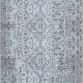 Barny Gray Washable 7ft Runner Rug