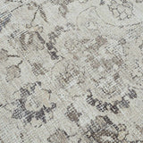Haile Cream & Green Washable Runner Rug