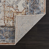 Blue Orange Hera Washable Runner rug - Clearance