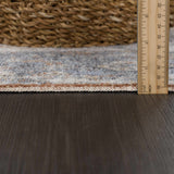 Blue Orange Hera Washable Runner rug - Clearance