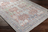 Rust Goma Vintage Washable Runner Rug - Clearance