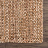 Herndon Braided Jute Runner Rug
