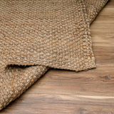 Herndon Braided Jute Runner Rug