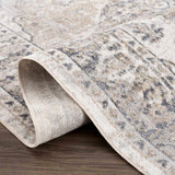 Rudo Beige Washable Runner Rug