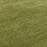 Brockton Solid Wool Sage Green Runner Rug