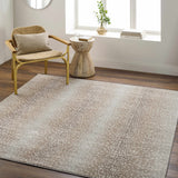 Pointblank Leopard Print Fawn Runner Rug