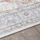 Emke Cream Washable Runner Rug