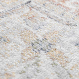 Emke Cream Washable Runner Rug