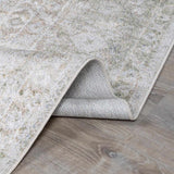 Gael Cream Washable Runner Rug