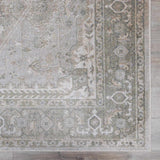Gael Cream Washable Runner Rug