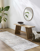 Olive Hera Washable Runner Rug