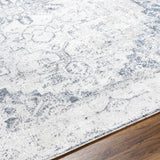 Ivory Hera Washable Runner Rug