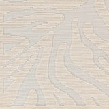 Keto Cream Zebra Print Runner Rug