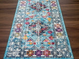 Tigriv Turquoise 2314 Runner Rug