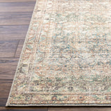Marlene Damask Beige & Green Runner Rug - Surya x Becki Owens