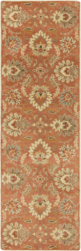 Chesterton Hand Tufted Orange 1112 Runner Rug