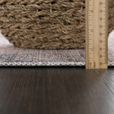Rust Elki Vintage Medallion Washable Runner Rug - Clearance