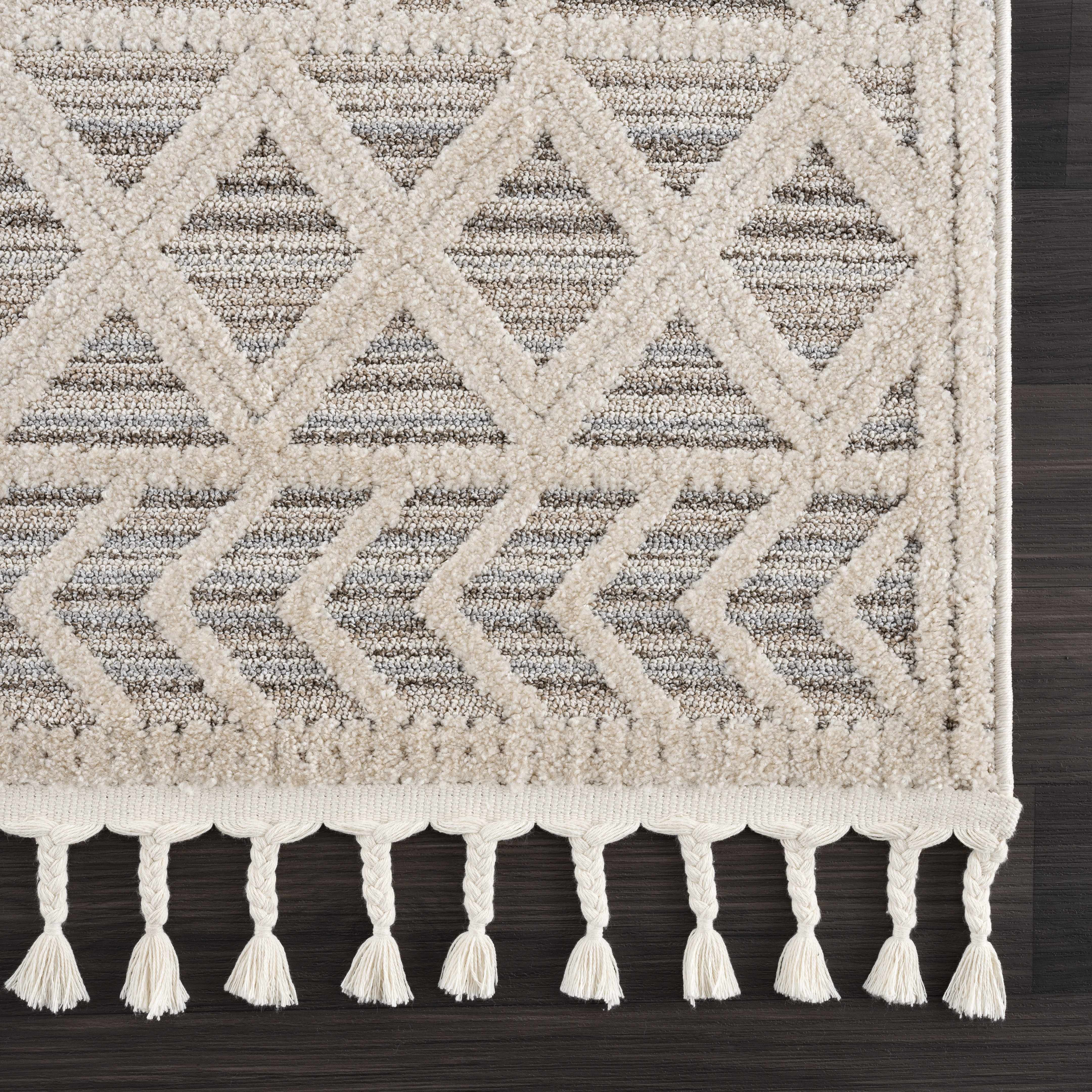 Magnolia Beige 2301 Runner Rug
