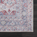 Rust Goma Vintage Washable Runner Rug - Clearance