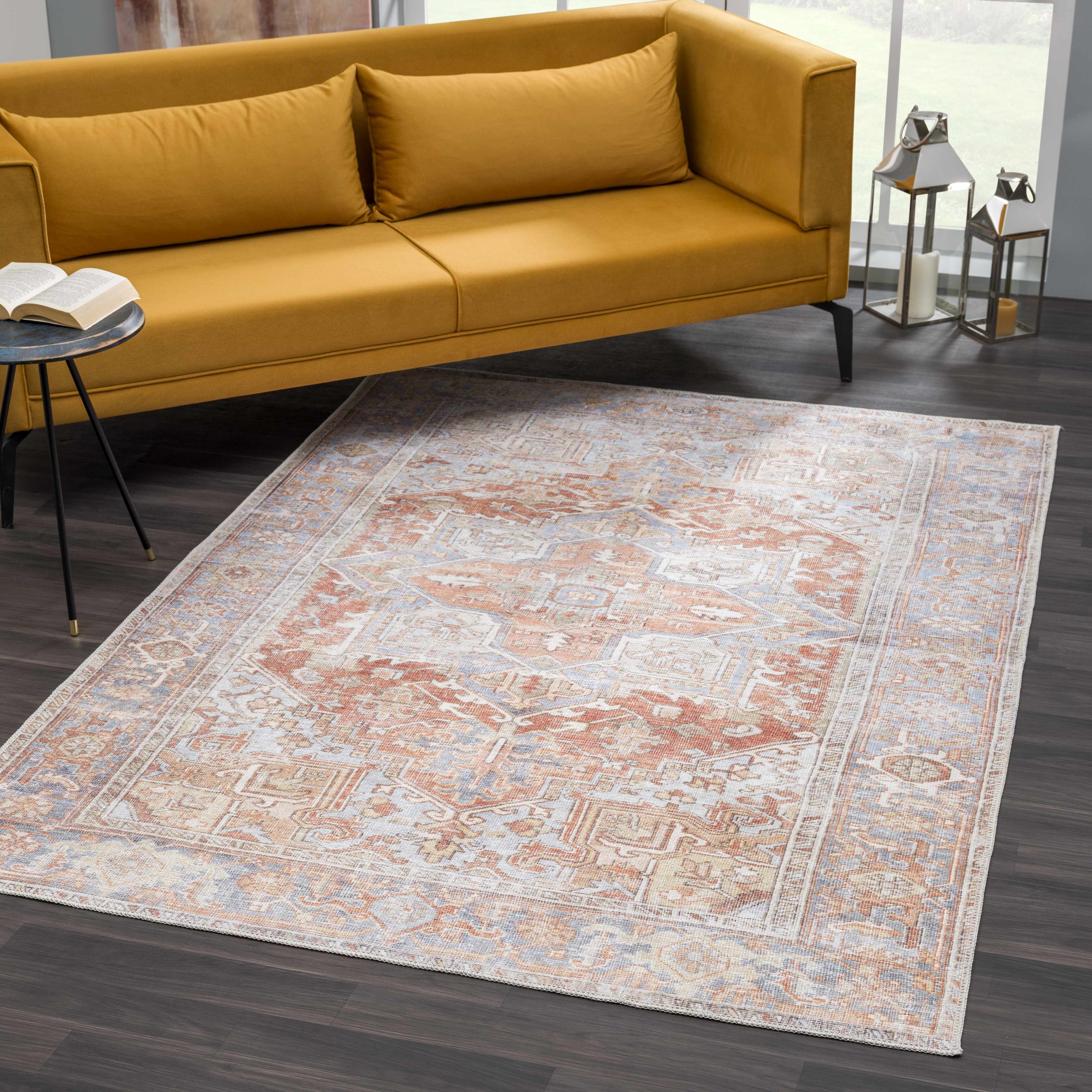 Maayon Washable 7ft Runner Rug