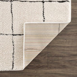 Keanu Black & White Runner Rug - Clearance