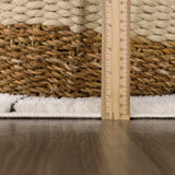 Keanu Black & White Runner Rug - Clearance