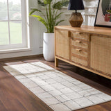 Keanu Black & White Runner Rug - Clearance