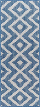 Anke Blue Runner Rug