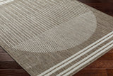 Aviya Brown Runner Rug