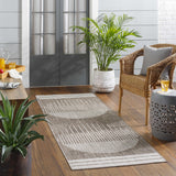 Aviya Brown Runner Rug