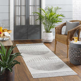 Aviya Light Gray Runner Rug