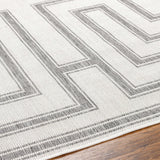 Taro Light Gray Runner Rug