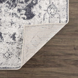 Ivory Hera Washable Runner Rug