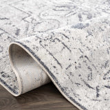 Ivory Hera Washable Runner Rug