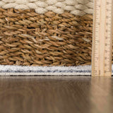 Ivory Hera Washable Runner Rug