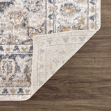 Cream Hiti Washable Runner rug