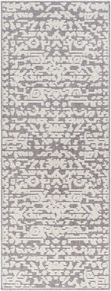 Beren Gray Washable Runner Rug