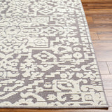 Beren Gray Washable Runner Rug