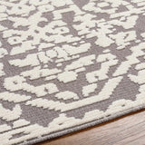 Beren Gray Washable Runner Rug