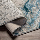 Lambton Blue Marble Rug