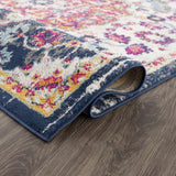 Tigril Blue & Orange 2304 Runner Rug