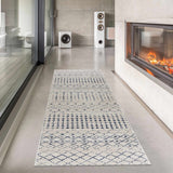 Tigrican Blue 2332 Runner Rug