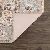 Beck Peach Washable Runner Rug