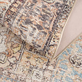 Beck Peach Washable Runner Rug