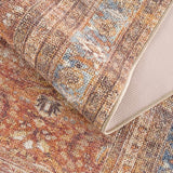 Anshu Peach Washable Runner Rug - Clearance