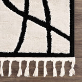 Azana Black & White Runner Rug