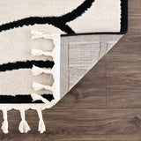 Azana Black & White Runner Rug