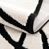 Azana Black & White Runner Rug